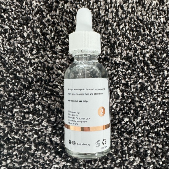 MICA BEAUTY COSMETICS Hyaluronic + Vitamin B5 hydrating Serum- New - Picture 5 of 5